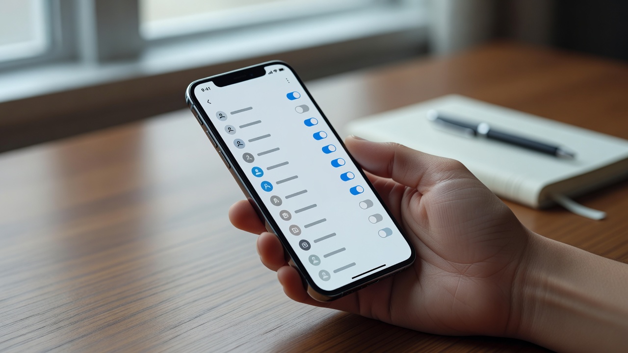 iPhone 设置界面中 VPN 与设备管理页面的描述文件信任操作示意